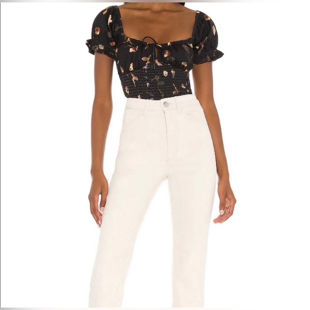 ALLSAINT BLOUSE DAMAGE (MISSING TIE STRAP) NWT B2